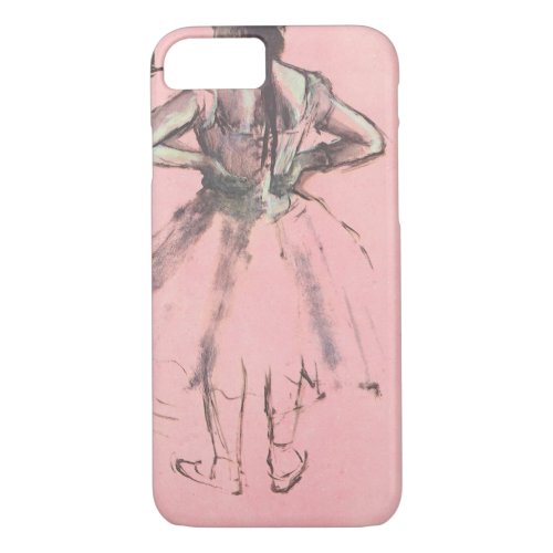 Dancer from the Back by Edgar Degas Vintage Ballet iPhone 87 Case