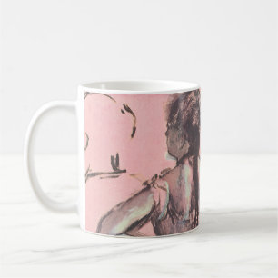 Dancer from the Back by Edgar Degas Vintage Ballet Coffee Mug