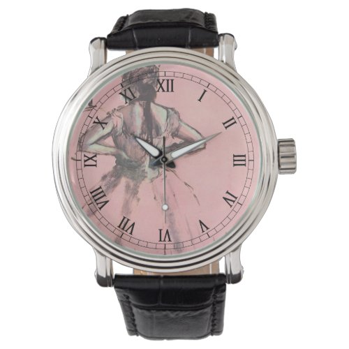 Dancer from the Back by Edgar Degas Vintage Ballet Watch