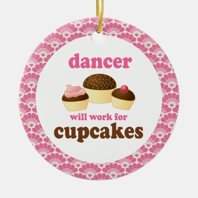Dancer Gift Ornament (Front)
