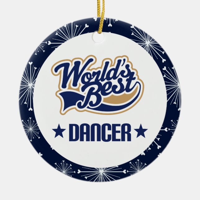 Dancer Gift Ornament (Front)