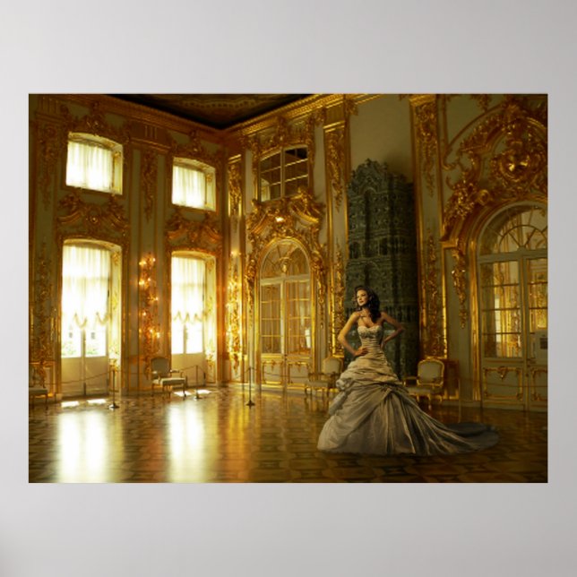 Dancer in Ballroom Poster (Front)