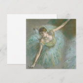 Dancer in Green Edgar Degas (Front/Back)