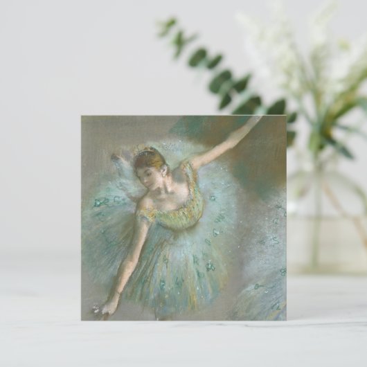 Dancer in Green Edgar Degas (Standing Front)