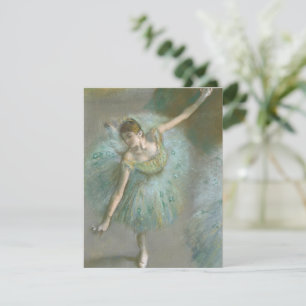 Dancer in Green Edgar Degas Invitation
