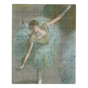 Dancer in Green Edgar Degas Jigsaw Puzzle