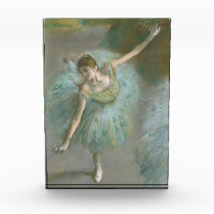 Dancer in Green Edgar Degas Photo Block