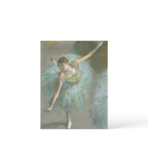 Dancer in Green Edgar Degas Postcard