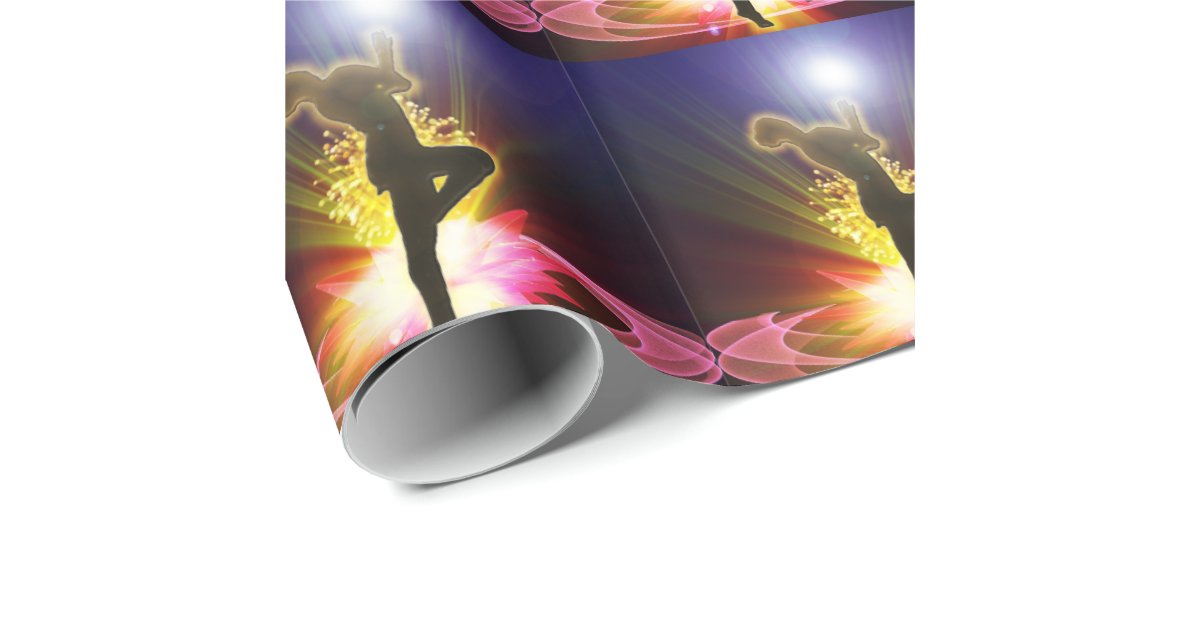 Dancer In The Spotlight Wrapping Paper Zazzle