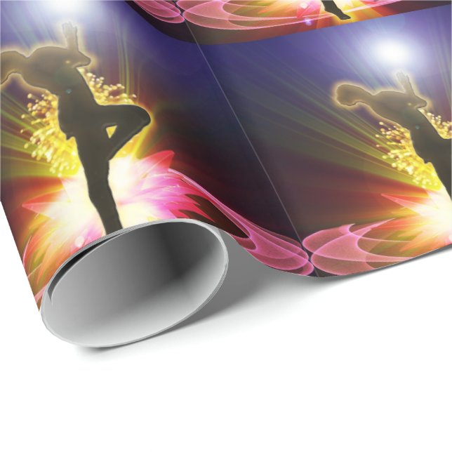 Dancer In The Spotlight Wrapping Paper (Roll Corner)