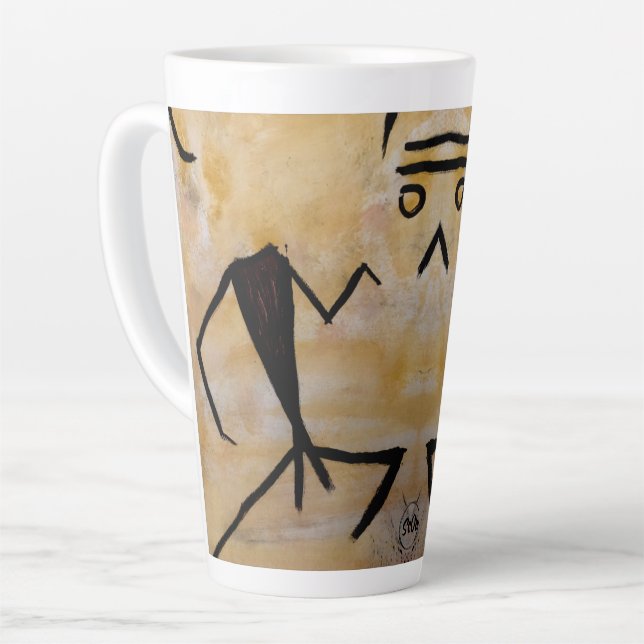 Dancer Latte Mug (Left Angle)