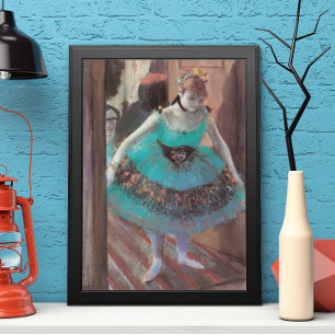 Dancer Leaving Her Dressing Room by Edgar Degas Poster