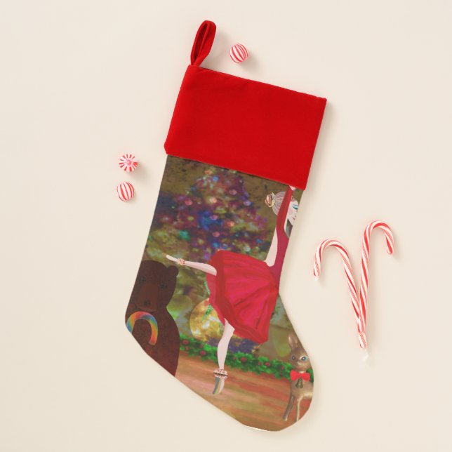 Dancer LeeMarie's Creative Designs Christmas Stocking (Front)