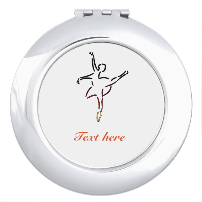 Dancer Makeup Mirror (Front)