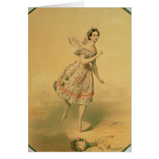Dancer Maria Taglioni Cards (Front)