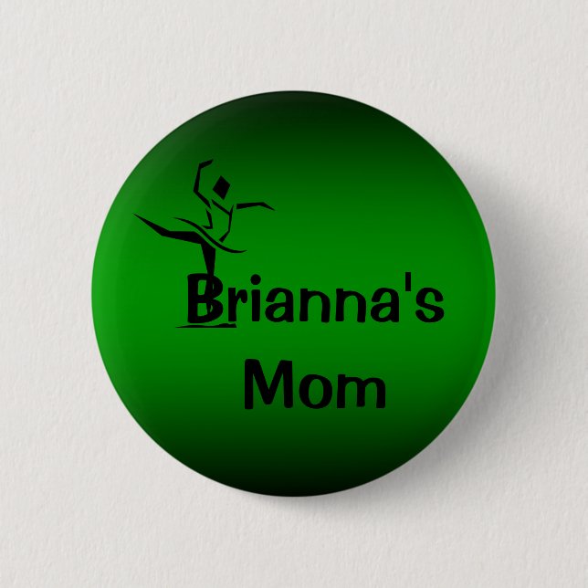 Dancer Name Mom Pin (Front)