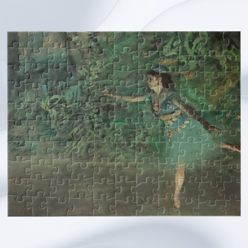 Dancer on the Stage by Edgar Degas Vintage Ballet Jigsaw Puzzle
