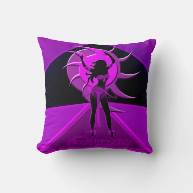 Dancer *Onca* Throw Pillow (Front)