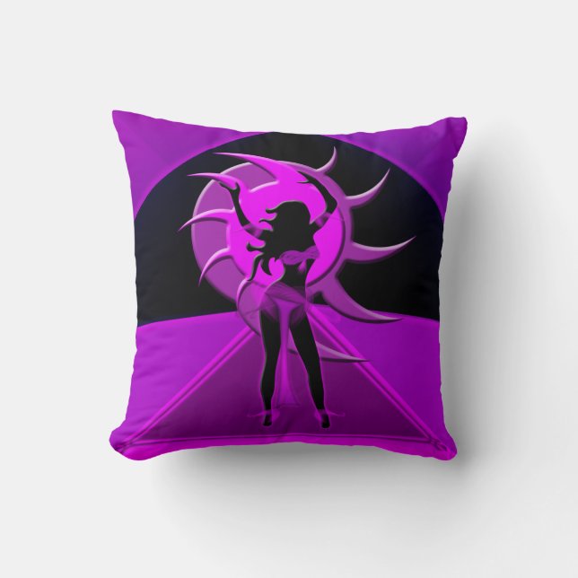 Dancer *Onca* Throw Pillow (Front)