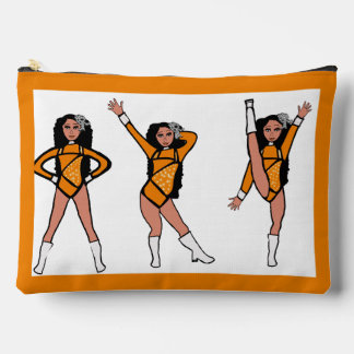  Dancer Orange Diamond  B Accessory Pouch