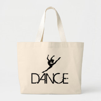Dancer pic., DANCE Large Tote Bag