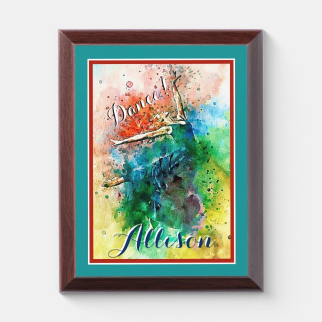 Dancer Plaque (Vertical)