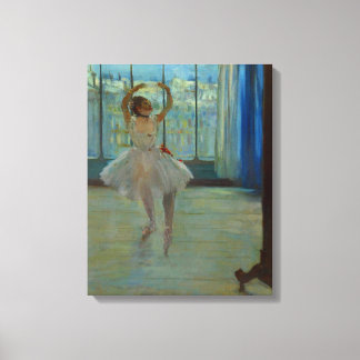 Dancer Posing - Edgar Degas - 1873 Canvas Print