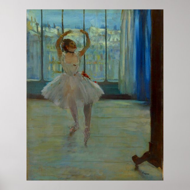 Dancer Posing - Edgar Degas - 1873 Poster (Front)
