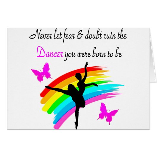 DANCER QUOTE CARDS (Front Horizontal)