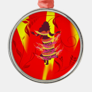 Dancer *Rayjii* Metal Ornament
