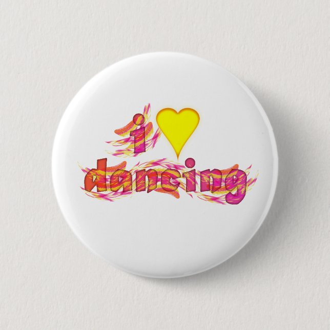 Dancer *Rayjii* Pinback Button (Front)