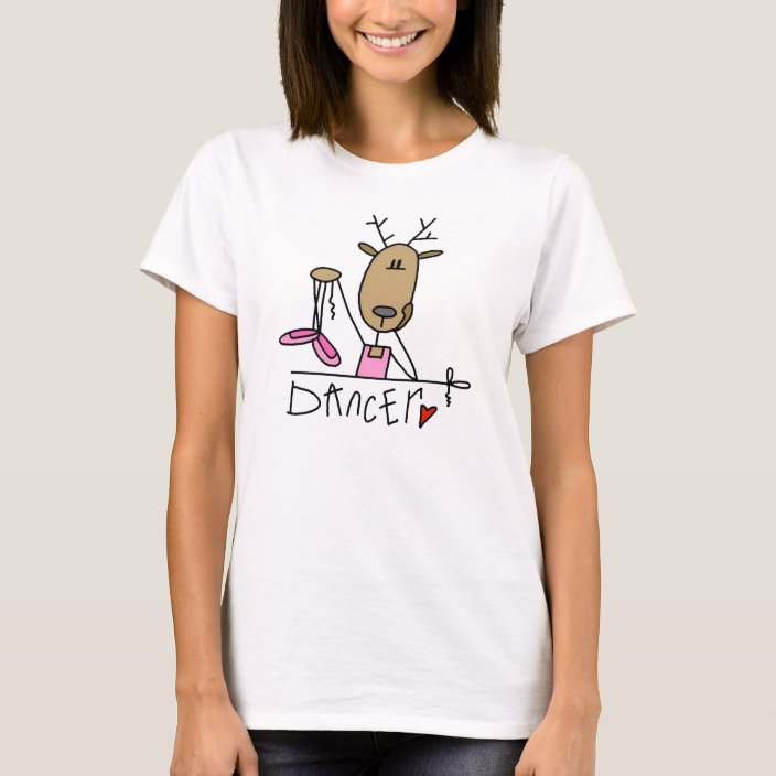 dancer reindeer shirt