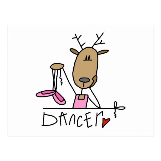 dancer reindeer shirt
