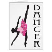 Dancer Silhouette Ballerina Gift (Front)