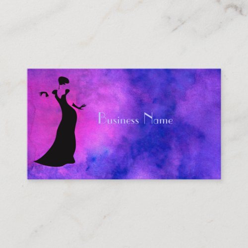 Dancer Silhouette Business Card