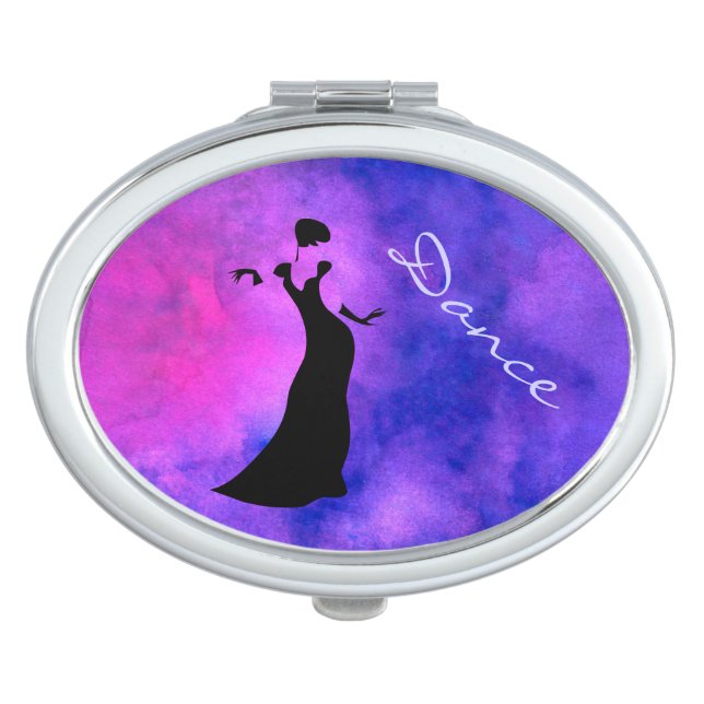 Dancer Silhouette Vanity Mirror (Front)