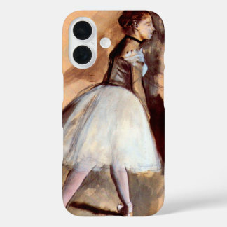 Dancer Standing by Edgar Degas, Vintage Ballet Art iPhone 16 Case