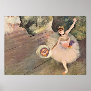 Dancer / Star of the Ballet - Degas Painting Poster