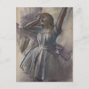 Dancer stretching Edgar Degas Postcard