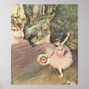 Dancer Taking a Bow - Edgar Degas - 1878 Poster