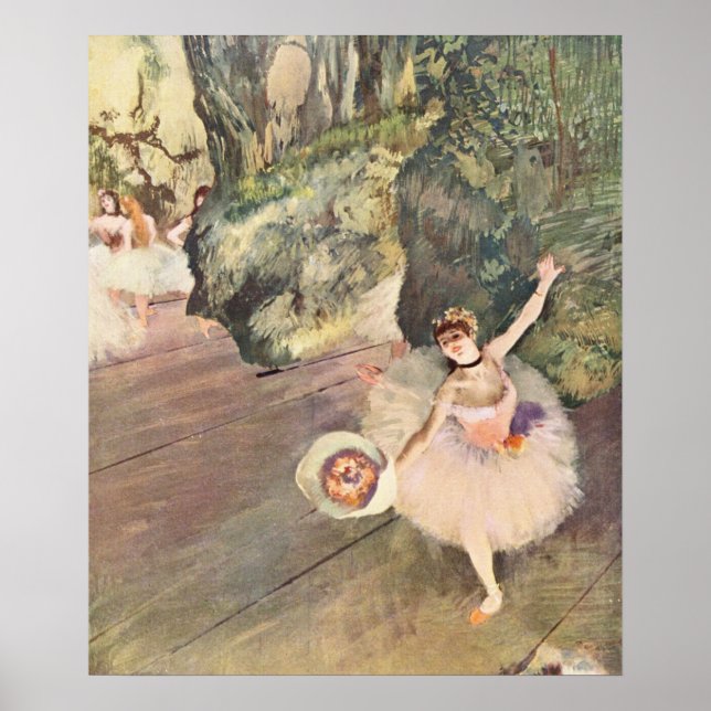 Dancer Taking a Bow  - Edgar Degas - 1878 Poster (Front)