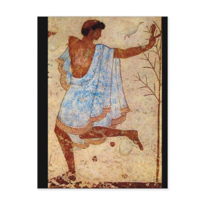 Dancer', Tarquinia, Tombe_Art of Antiquity Postcard