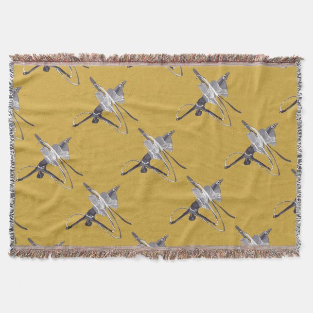 Dancer Throw Blanket (Front)