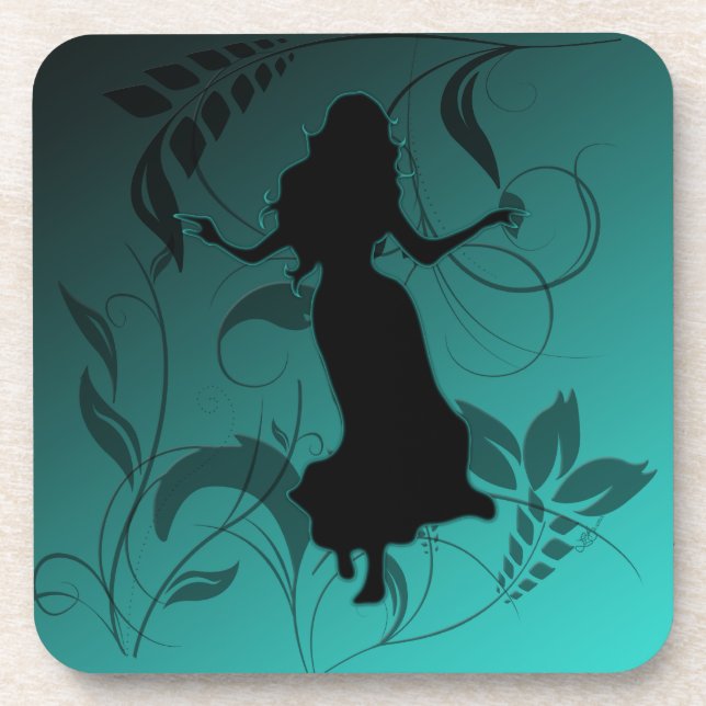 Dancer *Tonia* Drink Coaster (Front)