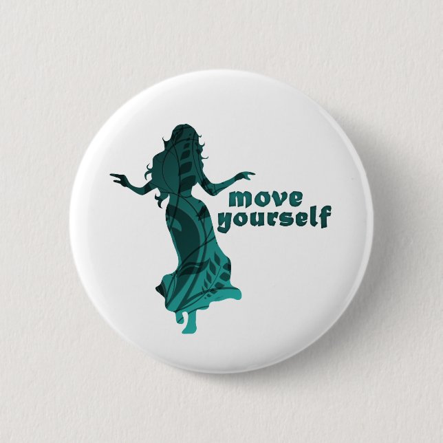 Dancer *Tonia* Pinback Button (Front)