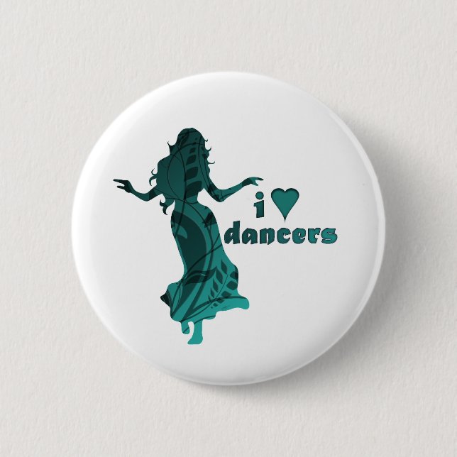 Dancer *Tonia* Pinback Button (Front)