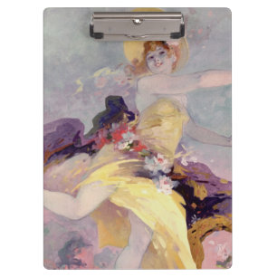 Dancer with a Basque Tambourine Clipboard