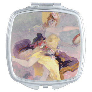 Dancer with a Basque Tambourine Makeup Mirror