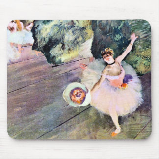 Dancer with a Bouquet of Flowers by Edgar Degas Mouse Pad