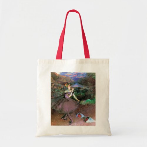 Dancer with Bouquets by Degas Tote Bag